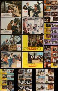 5m0239 LOT OF 78 1970S-80S LOBBY CARDS 1970s-1980s complete & incomplete sets from several movies!