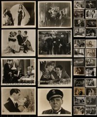 5m0461 LOT OF 45 8X10 STILLS 1940s-1980s a variety of movie scenes including lots of film noir!