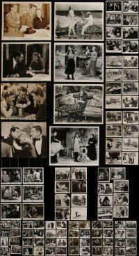 5m0436 LOT OF 126 8X10 STILLS 1940s-1970s portraits & scenes from a variety of different movies!