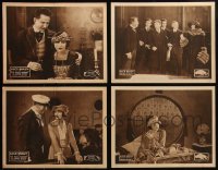 5m0304 LOT OF 4 ALICE BRADY REALART LOBBY CARDS 1920s great scenes from Hush Money & Fear Market!