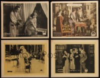 5m0302 LOT OF 4 PAULINE FREDERICK PARAMOUNT LOBBY CARDS 1910s great images from her silent movies!