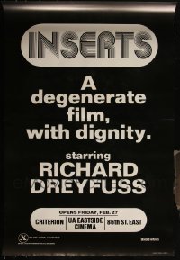 5m0809 LOT OF 12 UNFOLDED SINGLE-SIDED STYLE B TEASER INSERTS ONE-SHEETS 1975 a degenerate film!