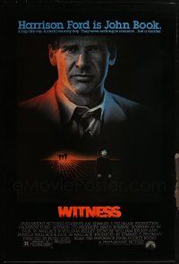 5m0840 LOT OF 9 UNFOLDED SINGLE-SIDED 27X41 WITNESS ONE-SHEETS 1985 Harrison Ford, Peter Weir