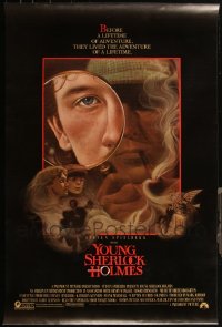 5m0826 LOT OF 10 UNFOLDED SINGLE-SIDED 27X41 YOUNG SHERLOCK HOLMES ONE-SHEETS 1985 Barry Levinson