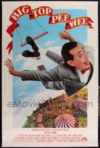 5m0963 LOT OF 5 UNFOLDED SINGLE-SIDED 27X41 BIG TOP PEE-WEE ONE-SHEETS 1988 Paul Reubens!