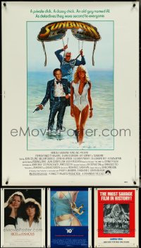 5m0582 LOT OF 4 30X40S 1970s-1980s great images from a variety of different movies!
