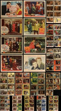 5m0225 LOT OF 103 1950S LOBBY CARDS 1950s incomplete sets from a variety of different movies!