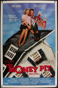 5m0844 LOT OF 9 UNFOLDED SINGLE-SIDED 27X41 MONEY PIT ONE-SHEETS 1986 Tom Hanks, Shelley Long