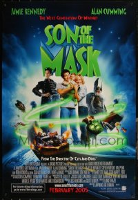 5m0810 LOT OF 12 UNFOLDED SINGLE-SIDED SON OF THE MASK ADVANCE ONE-SHEETS 2005 Kennedy, Cumming
