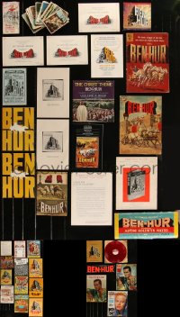 5m0004 LOT OF 80 BEN-HUR MISCELLANEOUS PROMOTIONAL ITEMS 1960 a variety of cool items!