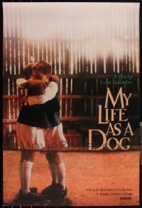5m0833 LOT OF 10 UNFOLDED SINGLE-SIDED 27X40 MY LIFE AS A DOG ONE-SHEETS 1985 Lasse Hallstrom!