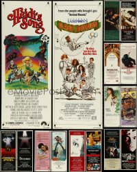 5m0625 LOT OF 18 UNFOLDED 1980S INSERTS 1980s great images from a variety of different movies!