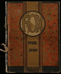 5p0121 FOX 1928-29 French campaign book 1928 F.W. Murnau's Sunrise, Howard Hawks, John Ford, rare!