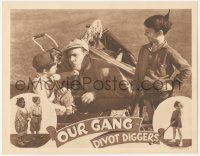 5p0194 DIVOT DIGGERS LC 1936 Thomas Dugan gets mad at golf caddy Spanky McFarland & Alfalfa, rare!