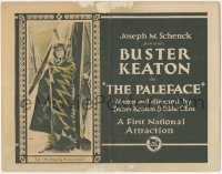 5p0173 PALEFACE TC 1922 great image of Native American Indian Chief Buster Keaton, ultra rare!
