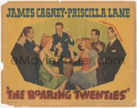 5p0215 ROARING TWENTIES LC 1939 James Cagney, Humphrey Bogart, Priscilla Lane & others toast, rare!
