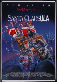 5p0780 SANTA CLAUSE linen South American 1994 Walt Disney, Tim Allen, Christmas comedy, ultra rare!