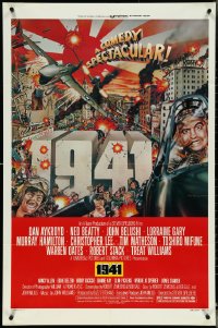 5r0247 1941 style D 1sh 1979 Steven Spielberg, art of John Belushi, Dan Aykroyd & cast by McMacken!