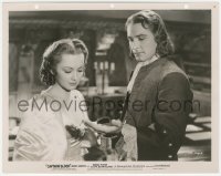 5r1760 CAPTAIN BLOOD 8x10.25 still 1935 Errol Flynn shows jewelry box to Olivia De Havilland!