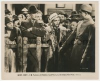 5r1827 SECRET AGENT 8x10 still 1936 Peter Lorre & Gielgud watch soldier w/rifle & bayonet, Hitchcock