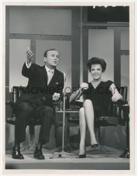 5r1841 TONIGHT STARRING JACK PAAR TV 7.25x9 still 1962 with guest Judy Garland, seldom seen on TV!