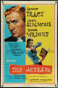 5r0262 ACTRESS 1sh 1953 George Cukor, Jean Simmons, Spencer Tracy!