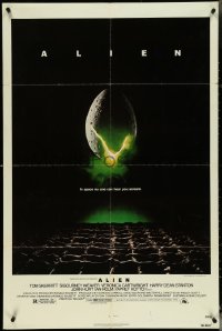 5r0269 ALIEN NSS style 1sh 1979 Ridley Scott outer space sci-fi monster classic, cool egg image!