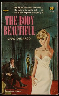 5r1702 BODY BEAUTIFUL paperback book 1966 the world hailed her as the symbol of feminine perfection!