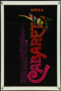5r0368 CABARET 1sh 1972 Liza Minnelli in Nazi Germany, directed by Bob Fosse, Joseph Caroff art!