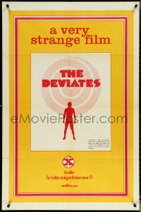 5r0423 DEVIATES 1sh 1971 it's a very strange film for ladies and gentlemen over 21!