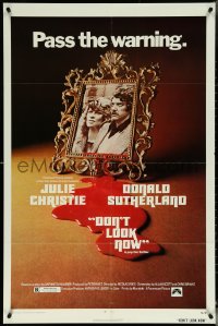 5r0436 DON'T LOOK NOW 1sh 1974 Julie Christie, Donald Sutherland, directed by Nicolas Roeg!