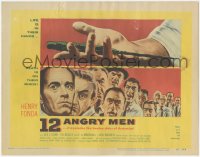 5r1017 12 ANGRY MEN TC 1957 Henry Fonda, Sidney Lumet courtroom jury classic, life is in their hands!