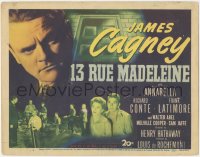 5r1018 13 RUE MADELEINE TC 1946 James Cagney must stop double agent Richard Conte, Annabella