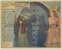 5r1124 ALICE IN WONDERLAND LC 1933 close up of Charlotte Henry with Sterling Holloway as the Frog!