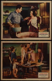 5r1682 AMATEUR DADDY 2 LCs 1932 great images of Warner Baxter, Marian Nixon, Frankie Darro!