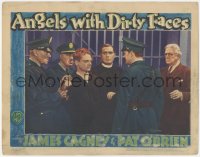 5r1131 ANGELS WITH DIRTY FACES LC R1940s Pat O'Brien watches James Cagney being led to the chair!
