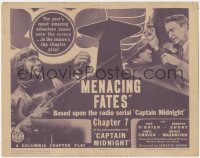 5r1028 CAPTAIN MIDNIGHT chapter 7 TC 1942 Columbia serial from radio show, Menacing Fates, rare!
