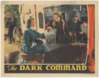 5r1200 DARK COMMAND LC 1940 John Wayne & Gabby Hayes on stagecoach smile at pretty Claire Trevor!