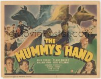 5r1067 MUMMY'S HAND TC 1940 Universal horror, bandaged monster Tom Tyler, cool montage, ultra rare!