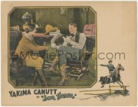 5r1411 SCAR HANAN LC 1925 border art of legendary stuntman Yakima Canutt in the lead role, rare!
