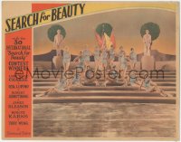 5r1412 SEARCH FOR BEAUTY LC 1934 great portrait of 30 international beauty contest winners, rare!