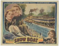 5r1416 SHOW BOAT LC 1936 Paul Robeson, Irene Dunne, Allan Jones, James Whale & Edna Ferber!