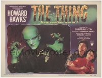 5r1463 THING Fantasy #9 LC 1990 Howard Hawks, best close up of James Arness as the plant creature!