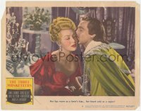 5r1475 THREE MUSKETEERS LC #6 1948 Gene Kelly discovers secret of Lana Turner's shame & she attacks!