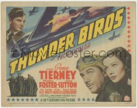 5r1098 THUNDER BIRDS TC 1942 Gene Tierney, Preston Foster & John Sutton in WWII, William Wellman!