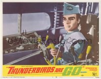 5r1481 THUNDERBIRDS ARE GO LC #4 1967 David Lane marionette puppets, Scott piloting Thunderbird 1!