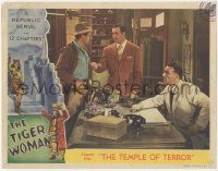 5r1483 TIGER WOMAN chapter 1 LC 1944 George J. Lewis, Mason, Temple of Terror, Republic serial, rare!