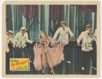 5r1484 TIN PAN ALLEY LC 1940 sexy Betty Grable showing her legs with male dancers!