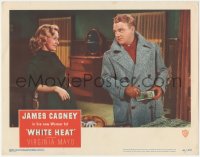5r1526 WHITE HEAT LC #3 1949 sexy Virginia Mayo loves James Cagney when he's got lots of dough!