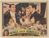 5r1532 WINGS OVER HONOLULU LC 1937 Kent Taylor jealous of Ray Milland & Wendy Barrie dancing, rare!